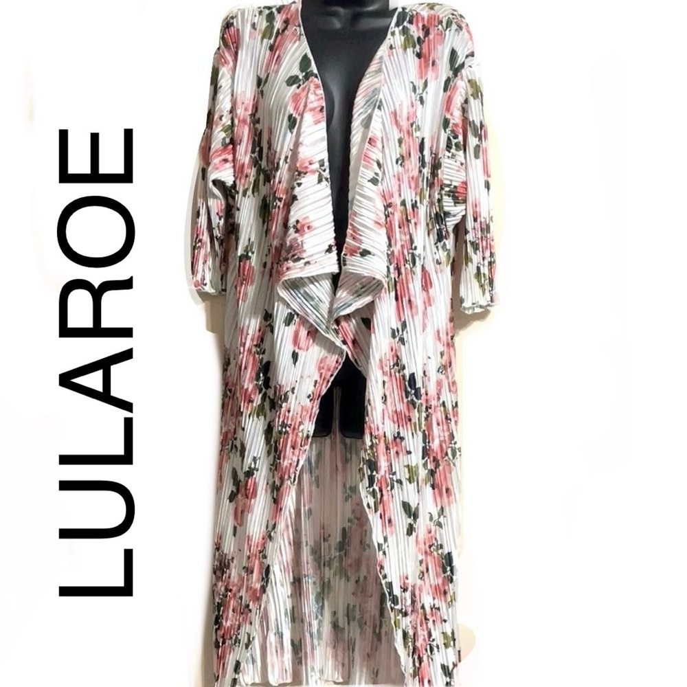 🌼LULAROE SHIRLEY Beautiful Floral Cardigan🌼 - Picture 9 of 9